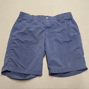 Under Armour Shorts Mens‎ 40 Blue Golf Loose Fit Performance Stretch 1253487